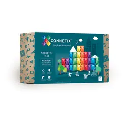 Ractangle Pack - magnetsæt 18 dele - rainbow | Leksaker - Kreativ lek - Magnetiskt lekset | BabyMode