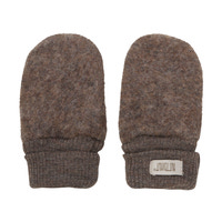 Ull Fleece Vantar - Brown melange