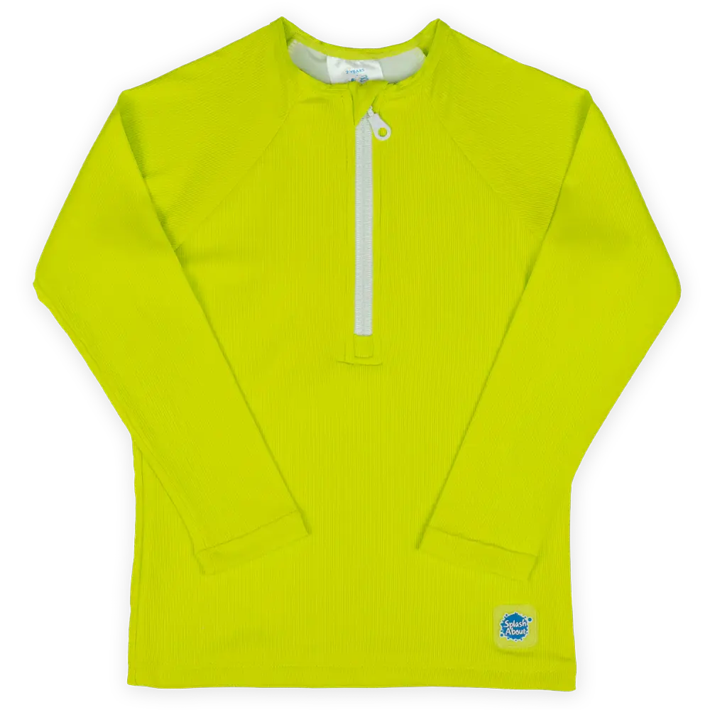 Premium Rash Badtröja - LIME - 2-3 ÅR | Barnkläder - Badkläder - Badshorts & badtoppar | BabyMode