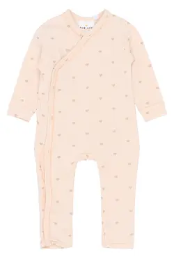 Nova Wrap Jumpsuit - Silver Peony | Kläder - Bodys & overaller - Jumpsuit utan fot | BabyMode