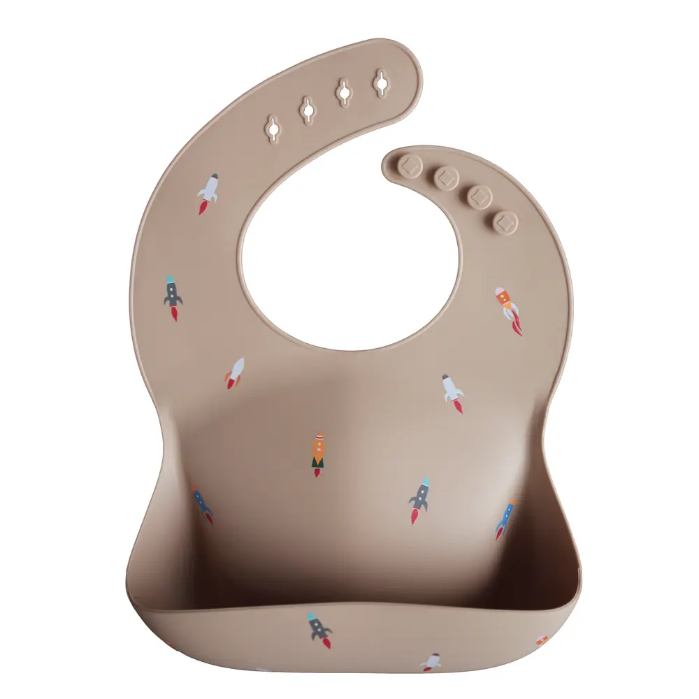 Silikon Haklapp - Rocket | Baby & Barn - Äta - Haklappar | BabyMode