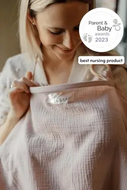 Amningsförkläde - Bluesh | Graviditet & Amning - Amning - Amningssjal | BabyMode