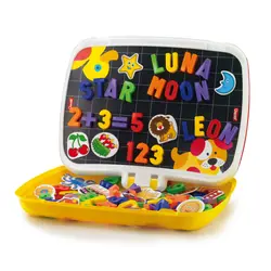 Magnetiska Bokstäver och Siffror | Leksaker - Kreativ lek - Magnetiskt lekset | BabyMode