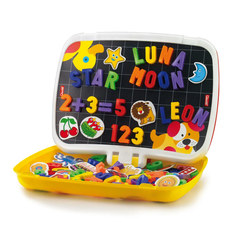 Magnetiska Bokstäver och Siffror | Leksaker - Kreativ lek - Magnetiskt lekset | BabyMode