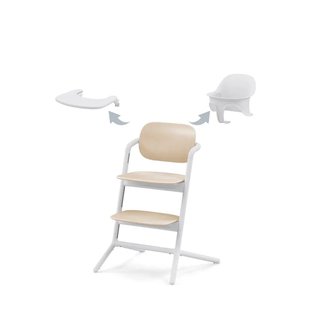 Cybex Lemo 3in1 Set  Barnstol- Sand White