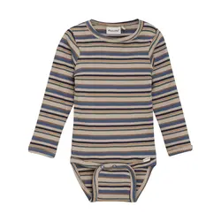 Långärmad Body Rib - China Blue | Kläder - Bodys & overaller - Långärmad body | BabyMode