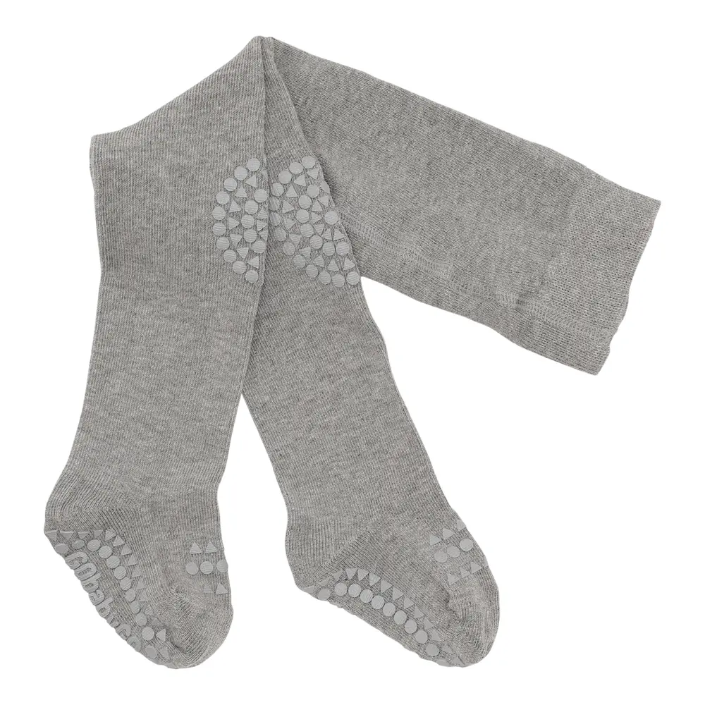 Kravle Strømpebukser - GREYMELANG - 12-18M | Barnkläder - Strumpor & strumpbyxor - Strumpbyxor | BabyMode