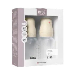 Nappflaska Baby Silikon 2-pack 150ml Slow Flow - Ivory | Baby & Barn - Äta - Nappflaskor | BabyMode