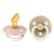 Nappar Colour 2-pack Latex night anatomisk - Blush/Vanilla