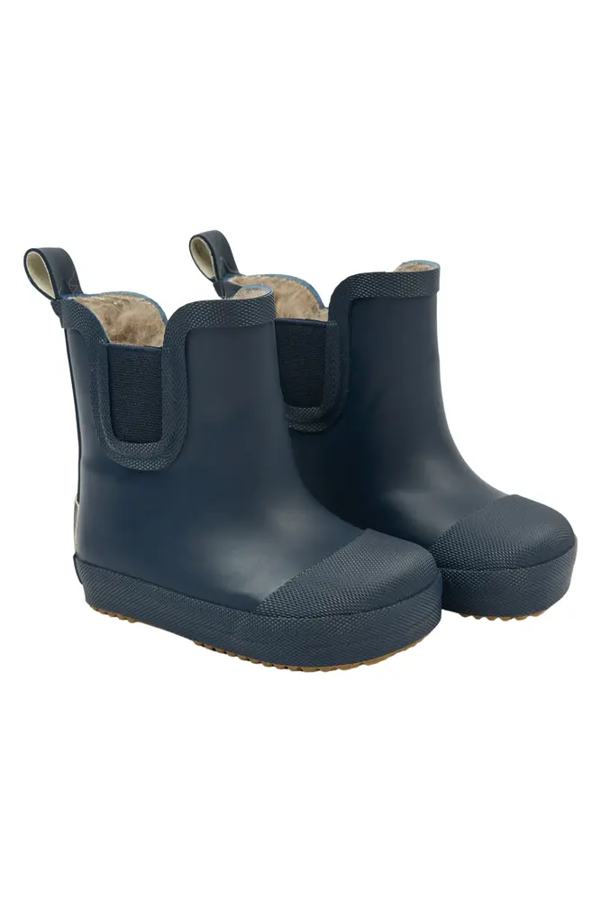 Mikk-Line Barefoot Vintergummistövlar Korta - Blue Nights - 19 | Barnkläder - Barnskor - Vinterstövlar | BabyMode