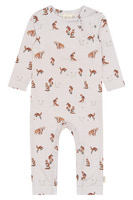 Petit Piao Star Jumpsuit - Gray Morn Fox 