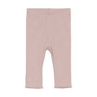 Leggings Ribbade - Pale Mauve Melange