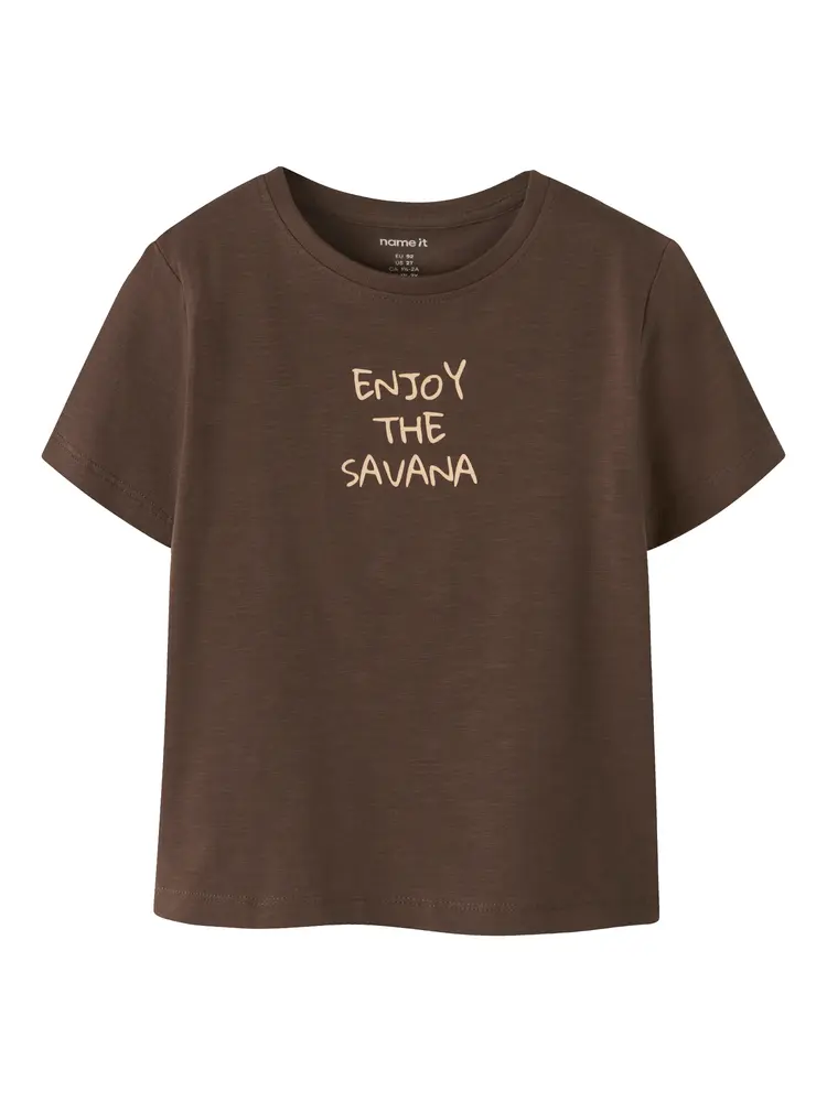 Holdu T-Shirt - Chestnut - 92 | Barnkläder - Toppar - T-shirts & toppar | BabyMode
