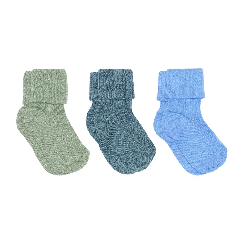 Ribe babystrumpor, 3-pack - 31 - 15/16 | Barnkläder - Strumpor & strumpbyxor - Strumpor | BabyMode
