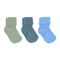 Ribe babystrumpor, 3-pack - 31