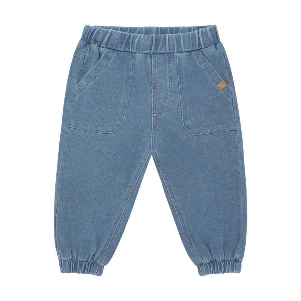 Denim Sweatpants - Crockery - 92 | Barnkläder - Underdelar - Byxor | BabyMode