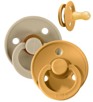 Napp Colour 2-pack Latex Rund - Vanilla/Mustard