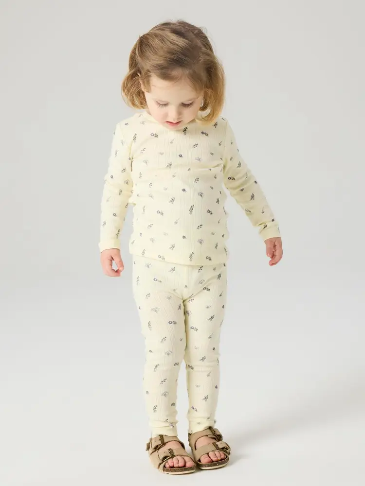 Dortheas Slim Leggings - Pear Sorbet - 92 | Barnkläder - Underdelar - Leggings | BabyMode