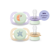 Napp Ultra Start Night 2-pack 0-2 m - Lila/Beige