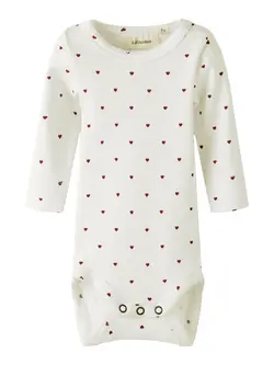 Gago långärmad slim body - Coconut | Kläder - Bodys & overaller - Långärmad body | BabyMode