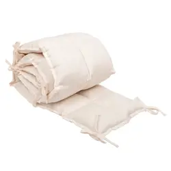 Spjälskydd Kapok 28x166 cm - Balsam Cream | Barnrum - Textilier - Spjälsängsskydd | BabyMode