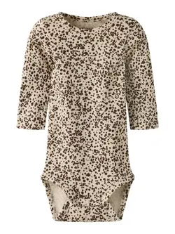 Frainy Långärmad Body - Brazzilian Sand