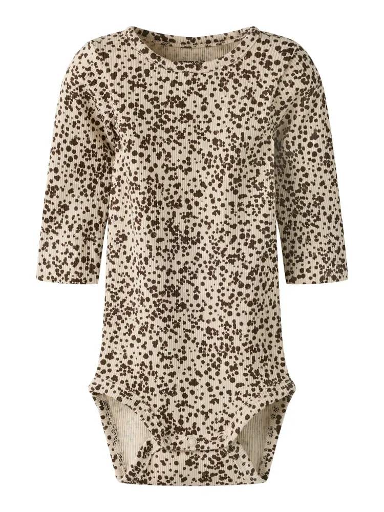 Frainy Långärmad Body - Brazzilian Sand - 86 | Barnkläder - Bodys & overaller - Långärmad body | BabyMode