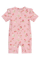 Em Baddräkt - Misty Rose Strawberry AOP