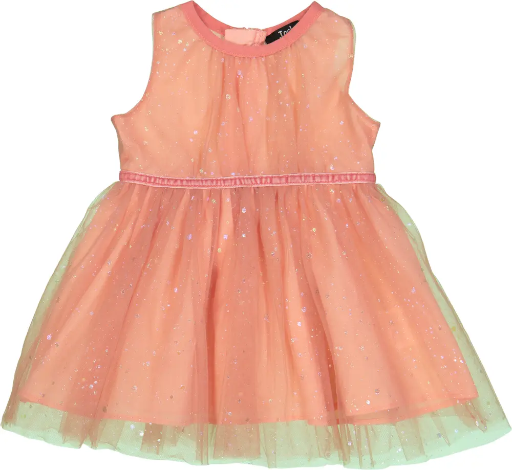 Klänning - Rosa - 74 | Barnkläder - Toppar - Klänningar - Klänningar | BabyMode