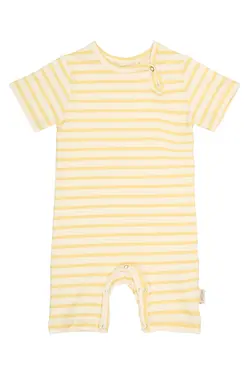 Sun Jumpsuit - Dusky Citron Striped | Barnkläder - Underdelar - Hängsel & jumpsuits | BabyMode