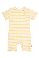Sun Jumpsuit - Dusky Citron Striped