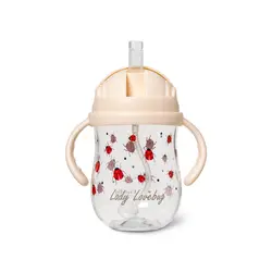 Sugrörsmugg - Tritan - Ladybug - 300 ml | Baby & Barn - Äta - Barnserviser | BabyMode