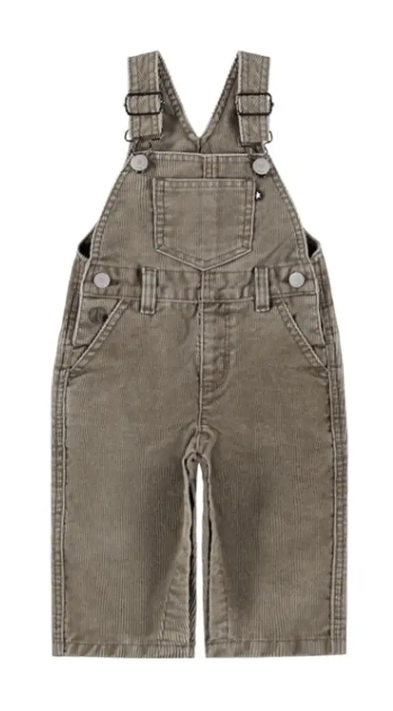 Molo Spark Hängselbyxor - Washed Bark - 98/104