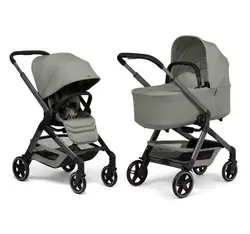 Hub2 Duovagn - sage green | Barnvagnar | BabyMode