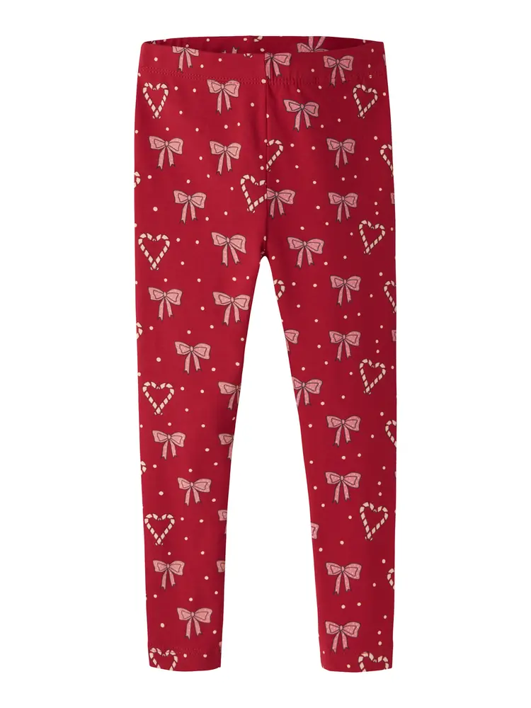 Ri Leggings - Jester Red - 98 | Barnkläder - Underdelar - Leggings | BabyMode