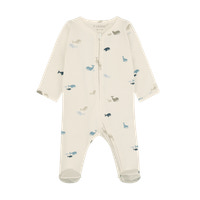 Jumpsuit m. Fot - Arctic Ice