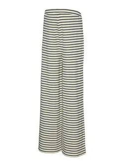 Amila Wide Jrs Byxor hw - Birch | Graviditet & Amning - Gravidkläder - Jeans, byxor & shorts | BabyMode