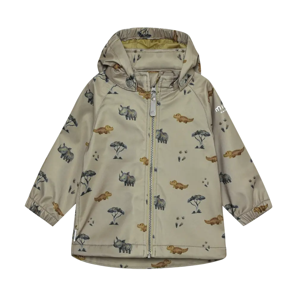 Softshell Jacka m. Tryck - Crockery - 92 | Barnkläder - Ytterplagg - Softshell & fleece - Softshell | BabyMode