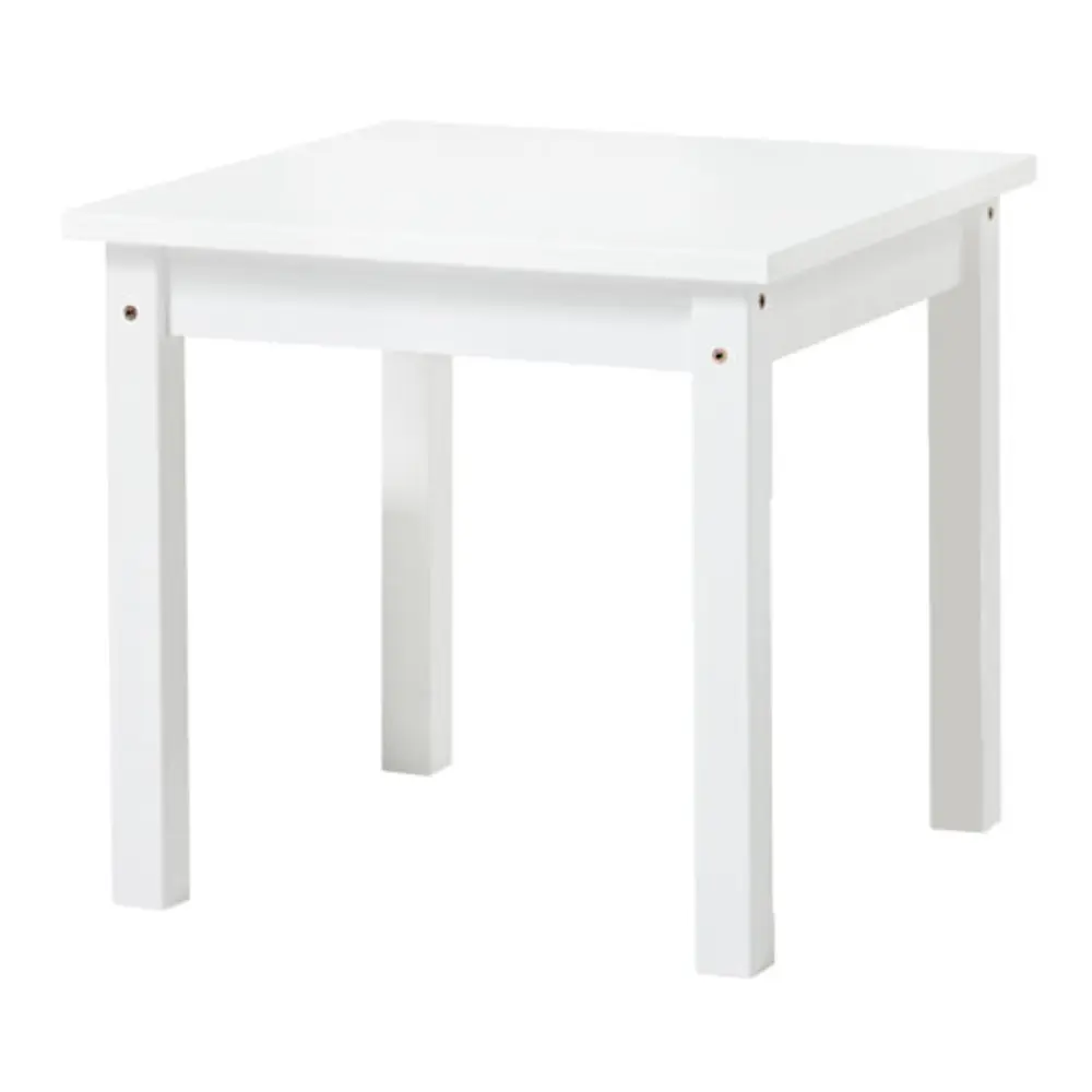 Hoppekids Mads Barnbord - Vit | Barnrum - Möbler - Barnbord & stolar | BabyMode