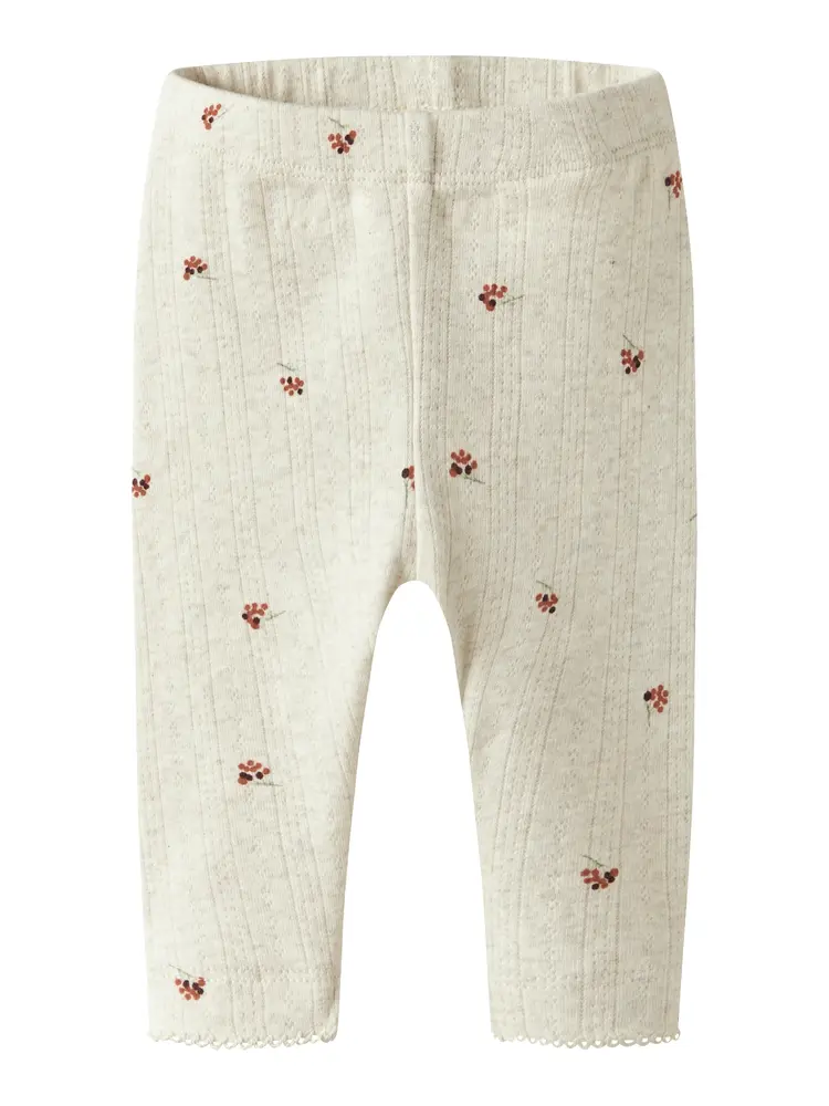 Berries Leggings - Peyote Melange - 50 | Barnkläder - Underdelar - Leggings | BabyMode