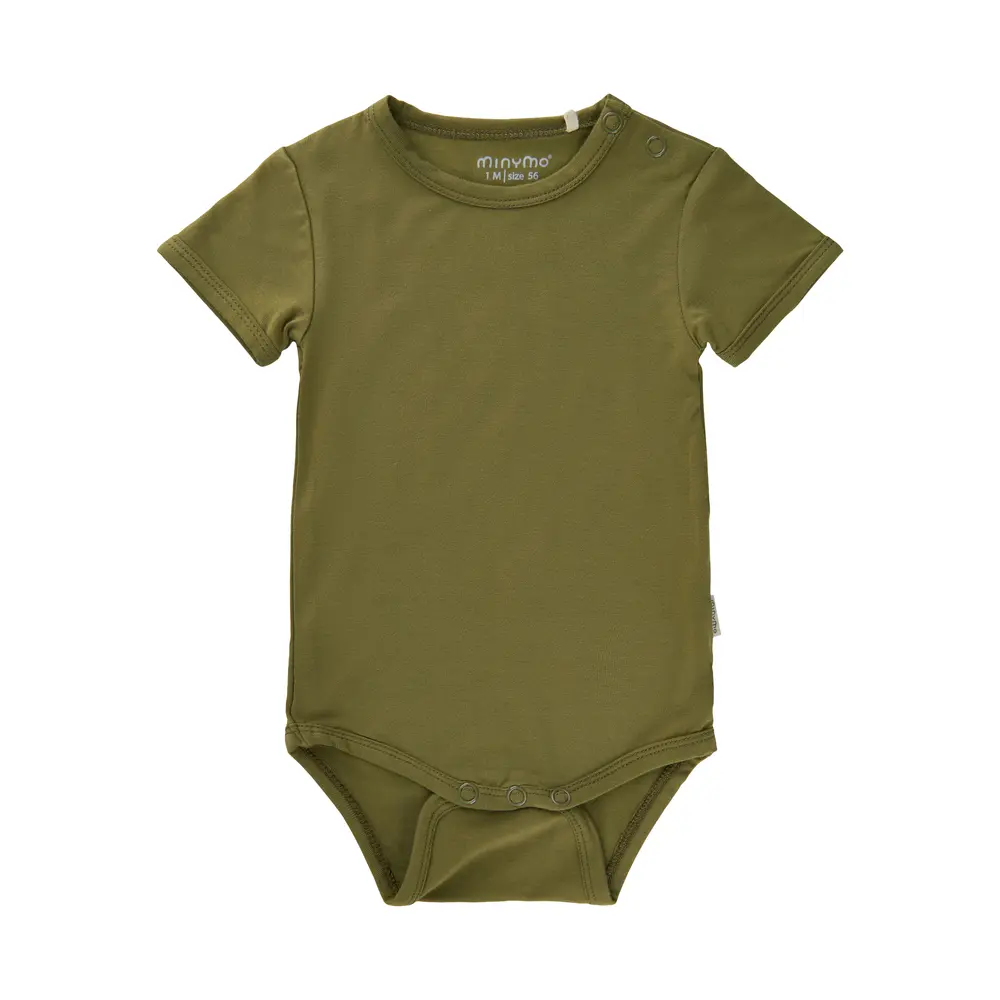 Kortärmad Body - Dried Herb - 50 | Barnkläder - Bodys & overaller - Kortärmad body | BabyMode