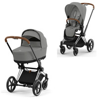 Priam Duovagn - mirage grey/chrome brown