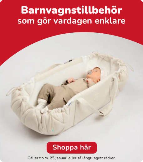 Kolla priset på tillbehör för utflykten och barnvagnstillbehör