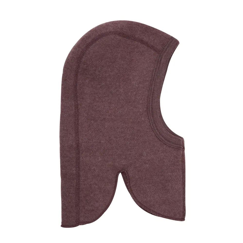 Fixoni Balaclava Ull - Huckleberry Melange - 86 | Barnkläder - Ull - Ullmössor, ullvantar och ulltossor | BabyMode