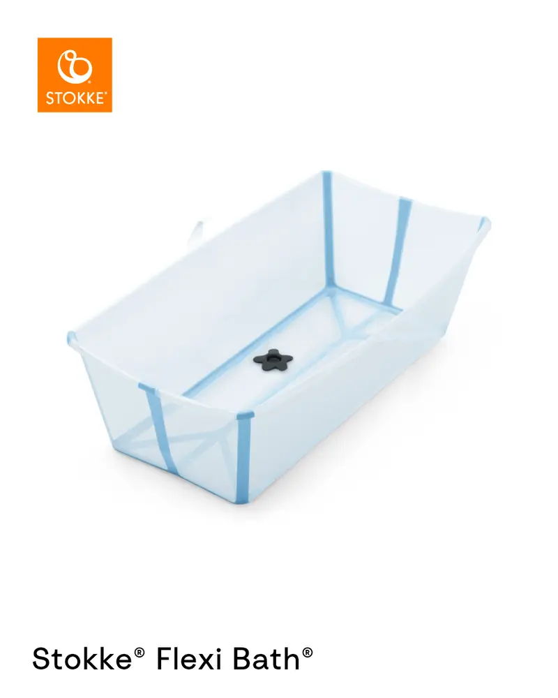 Stokke® Flexi Bath XL Badbalja - Ocean Blue | Baby & Barn - Sköta - Badkar & badtillbehör | BabyMode