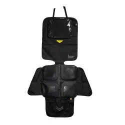 Sparkskydd Premium 3in1 - Black | Bilbarnstolar - Bilbarnstolstillbehör - Sätesskydd & prylfickor | BabyMode