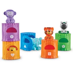 Lär om Siffror & Färger - Aktivitetset med Djungeldjur | Leksaker - Babyleksaker - Aktivitetsleksaker | BabyMode