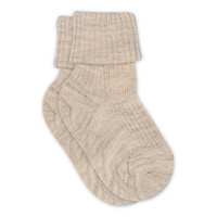 Hilde Baby Strumpor - Beige Melange