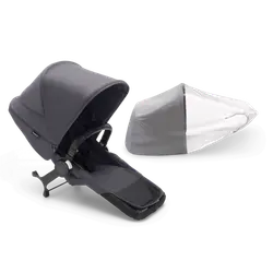 Donkey 5 Duo Extension Complete - Stormy Blue | Barnvagnar - Syskon- & tvillingvagnar - Tillbehör till syskonvagnar | BabyMode