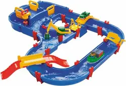 Aquaplay Mega Bro Vattenbana - 49 delar | Leksaker - Vattenlek - Vattenleksaker | BabyMode